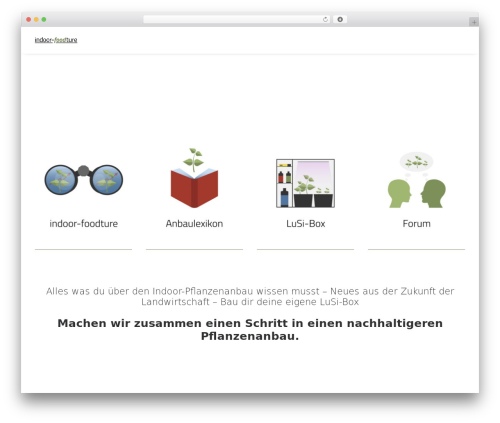Uncode core WordPress plugin - indoor-foodture.ch