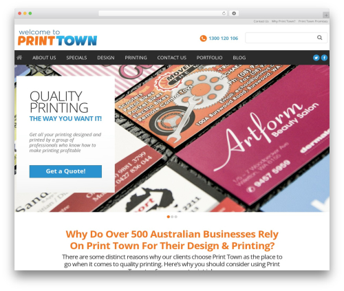 Cherry bgslider plugin WordPress plugin - printtown.com.au