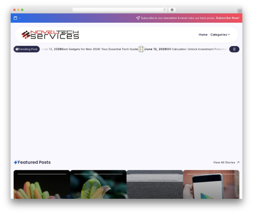 Blogsy WordPress blog theme - noveltechservices.com Blogsy WordPress blog theme - noveltechservices.com