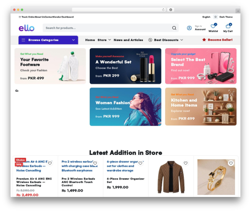 Blonwe core WordPress plugin - ello.pk