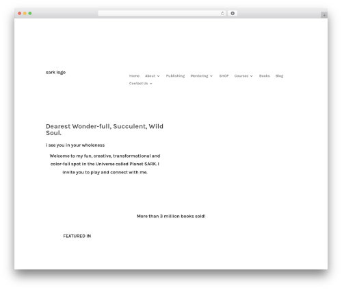 Divi WordPress theme - planetsark.com