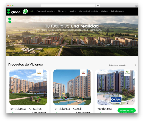 Wpt whatsapp WordPress plugin - onceconstructora.com