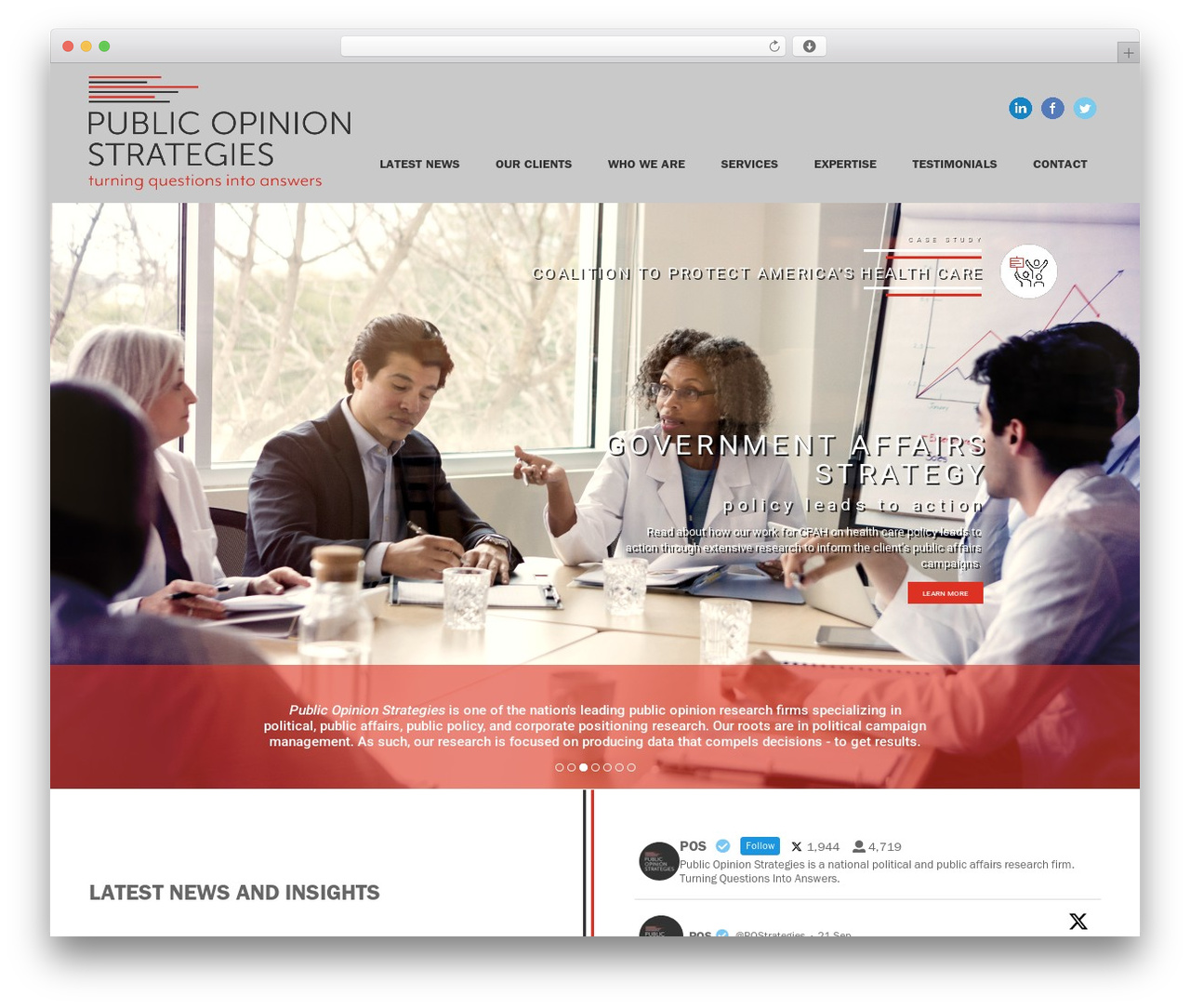 POS WordPress theme - pos.org