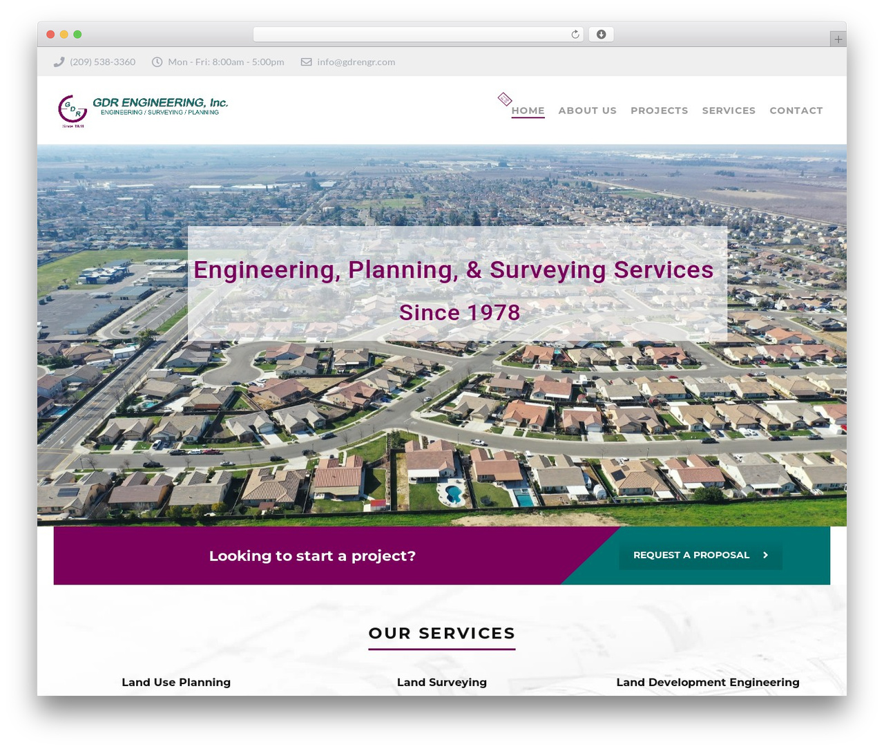 Theme WordPress Structure - gdrengineering.com
