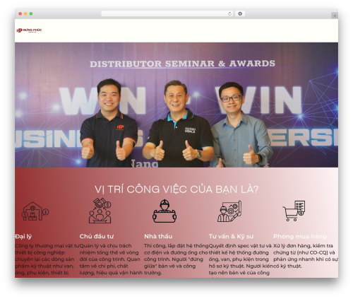 WordPress theme Elementra - hungphucgroup.com
