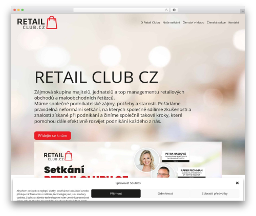 Divi WP theme - www.retailclub.cz