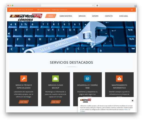 Frontech free WordPress theme - zonapc-cordoba.com Frontech free WordPress theme - zonapc-cordoba.com