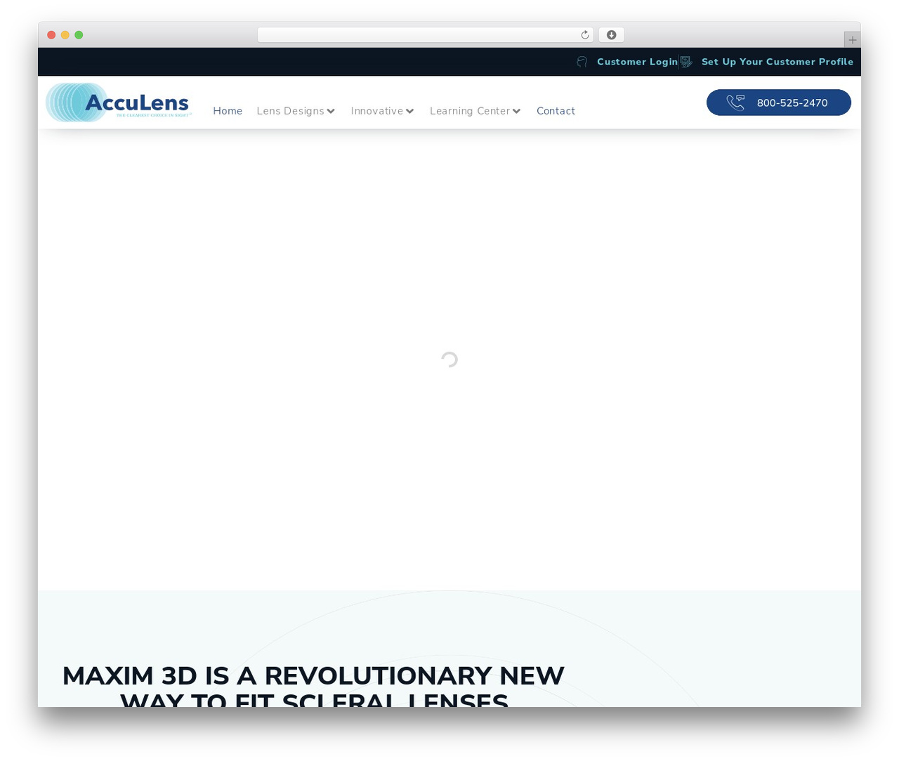 Hello Elementor WordPress theme - acculens.com