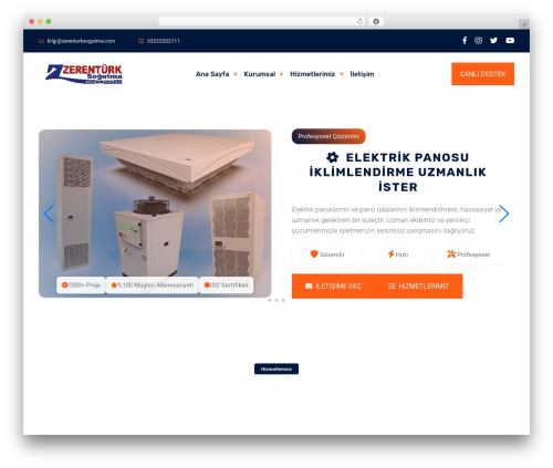 Indobi theme WordPress - zerenturksogutma.com