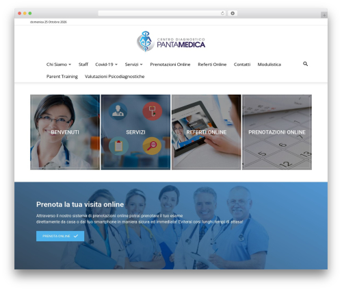 Newspaper WordPress magazine theme - pantamedica.it