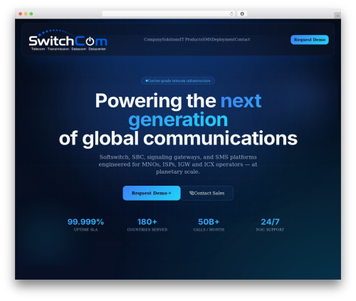 SwitchCom Modern top WordPress theme - switchcom.net