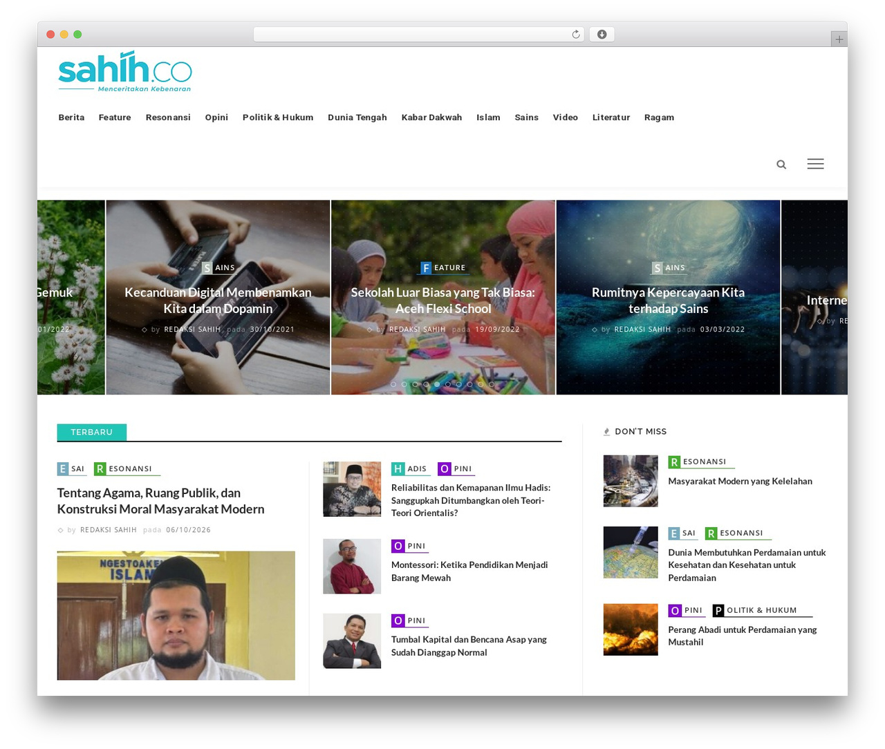 Theme WordPress innovation - sahih.co Theme WordPress innovation - sahih.co