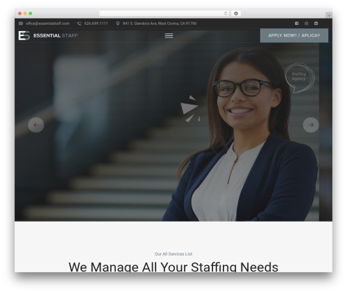 Recvite core WordPress plugin - essentialstaff.com