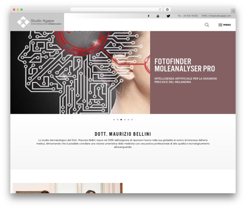 Theme WordPress studioagape - studioagape.com