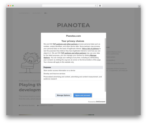 Related posts by zemanta WordPress plugin - pianotea.com
