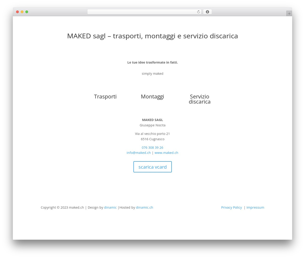 WordPress theme Divi - maked.ch WordPress theme Divi - maked.ch