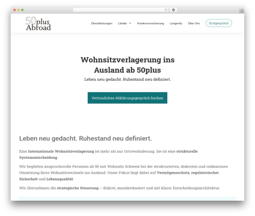 Thrive headline optimizer WordPress plugin - 50plusabroad.ch