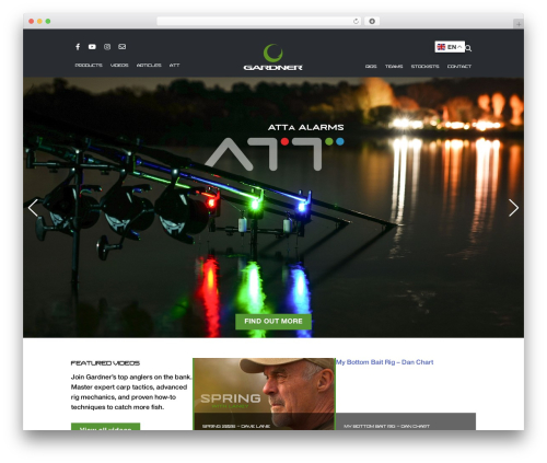 WordPress theme TWS Theme - gardnertackle.co.uk