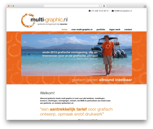 Best WordPress theme Sieronline WP Basisthema- Child - multi-graphic.nl