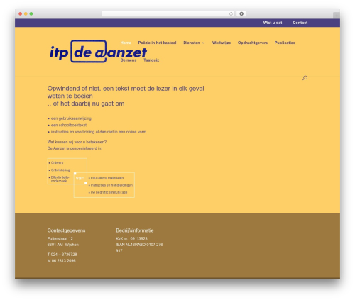Divi_module_menu WordPress plugin - deaanzet.nl