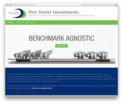 Epik WordPress theme - portstreetinvest.com