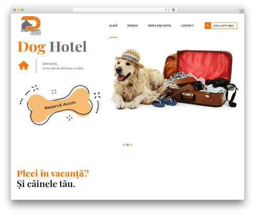 Pawsitive theme WordPress - dogmaster.ro