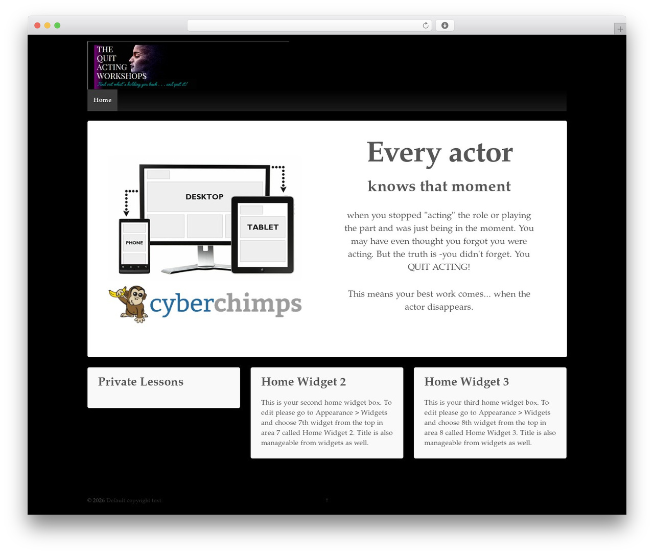 Responsive Pro WordPress theme design - perfectatourcore.com