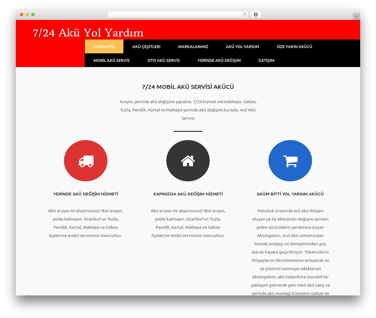 Theme WordPress AppTheme - acilakuservis.com Theme WordPress AppTheme - acilakuservis.com