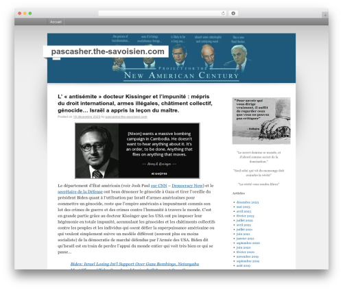 Theme WordPress atheros - pascasher.the-savoisien.com