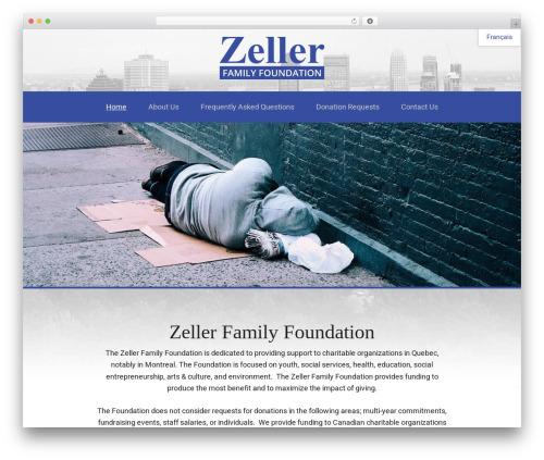 WordPress theme PWScratch - zellerfamilyfoundation.ca