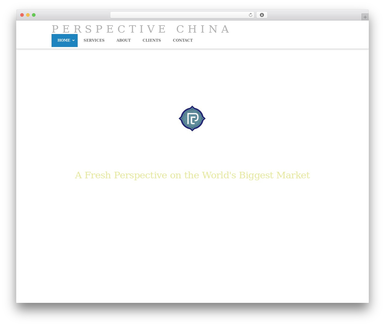 WordPress theme X - perspectivechina.com