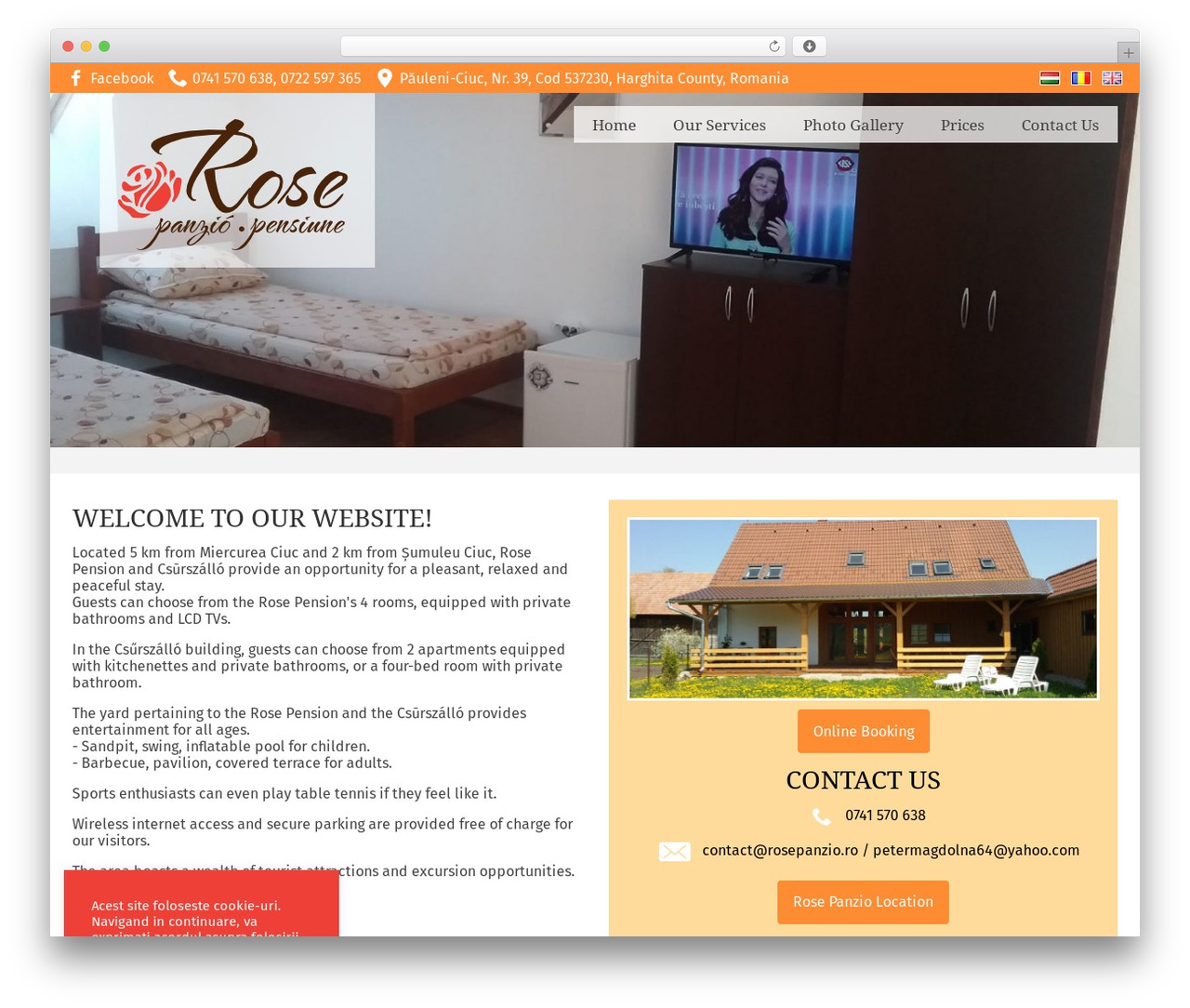 WordPress website theme Virtue - rosepanzio.ro