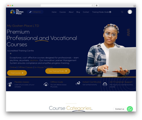 Acadia WordPress theme - mygoshenplaceltd.co.uk