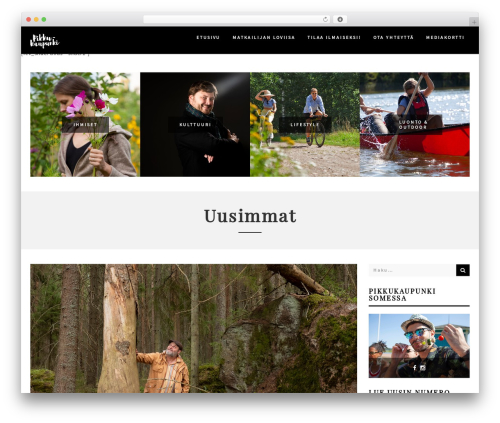 ALIKA WordPress theme - pikkukaupunki.fi