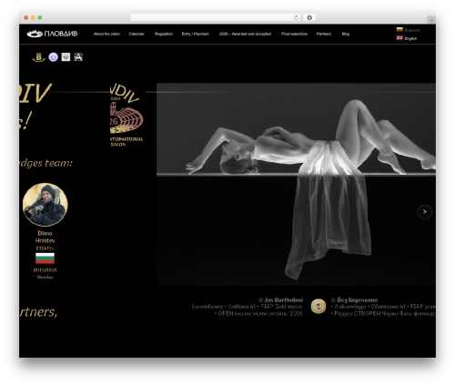 Axis WordPress theme - photosalon-plovdiv.com