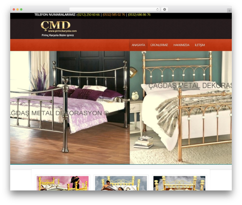Churchope WordPress theme - pirinckaryola.com