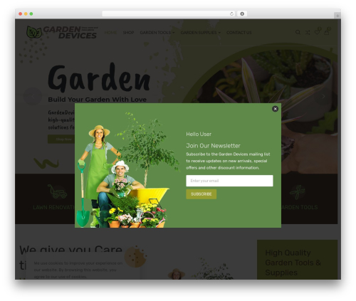 CiyaShop best WooCommerce theme - gardendevices.com