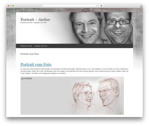 Expound WordPress theme - portrait-karikatur.de