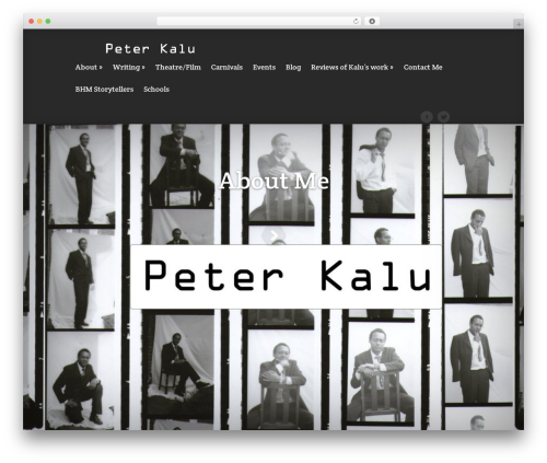 Fable best WordPress theme - peterkalu.com