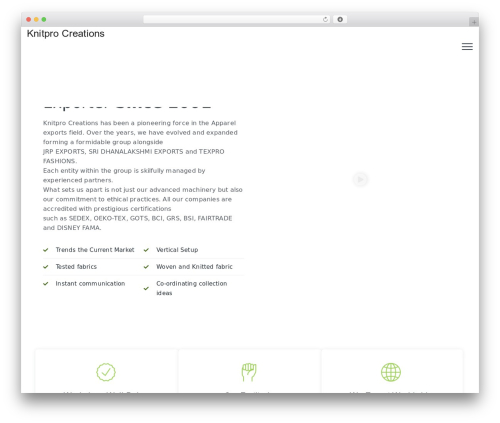 Fablio WordPress theme - knitpro.com