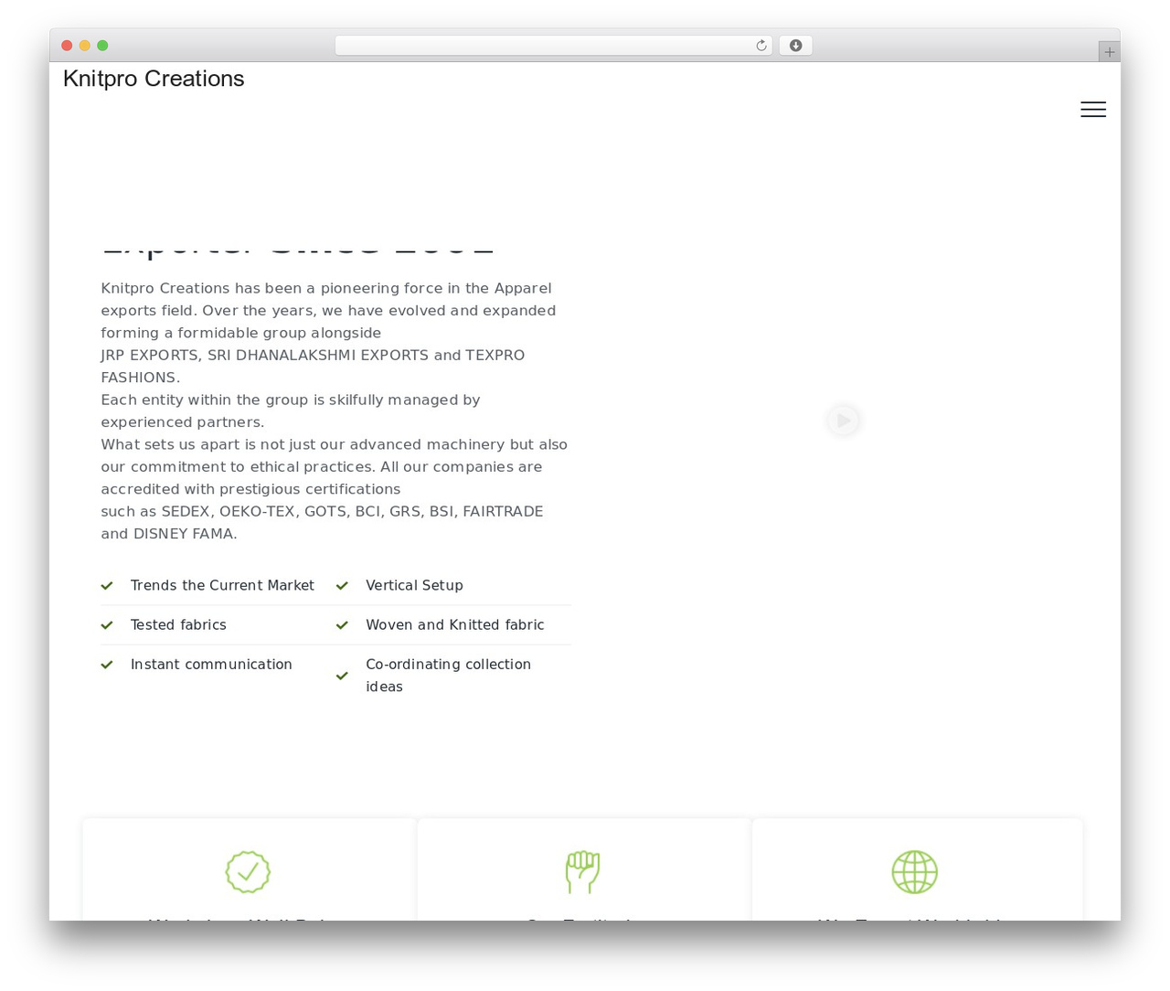 Fablio WordPress theme - knitpro.com