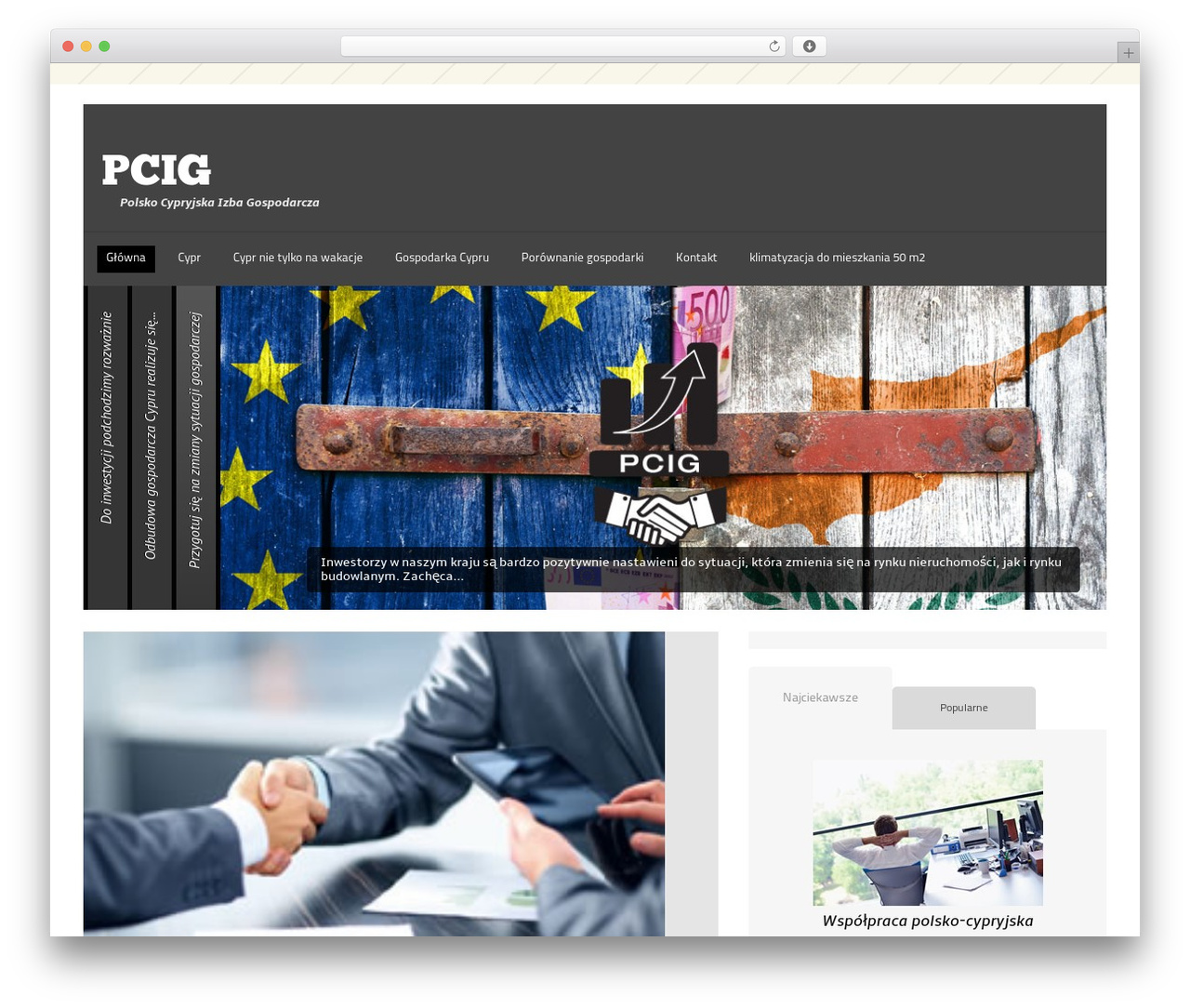 Liten.Pro pcig WordPress theme - pcig.pl