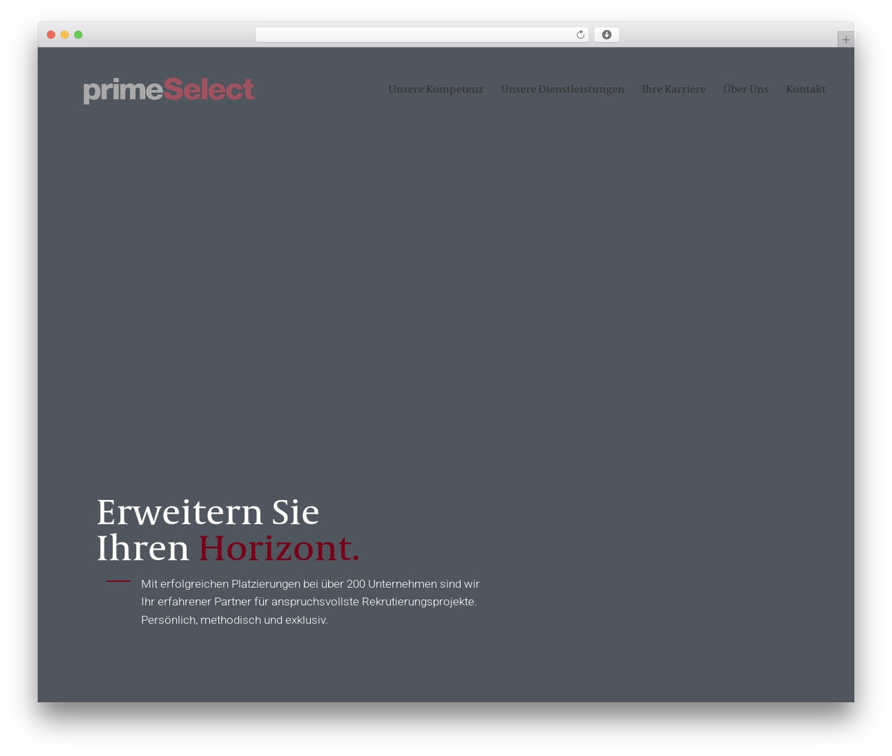 Musterpage v8 WordPress theme - primeselect.ch Musterpage v8 WordPress theme - primeselect.ch