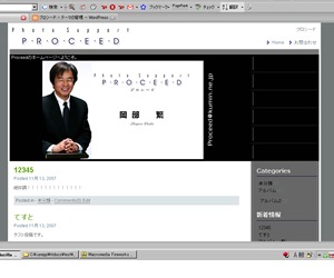 Proceed theme WordPress by AN-ART