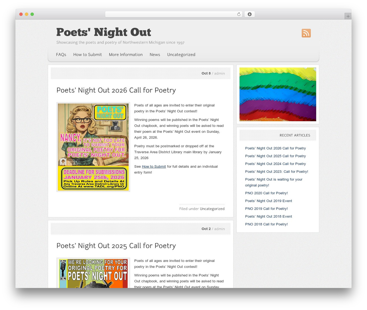 Punchcut WordPress theme - poetsnightout.org Punchcut WordPress theme - poetsnightout.org