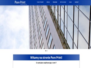 Pure Print WordPress theme by Marcin W?jcik