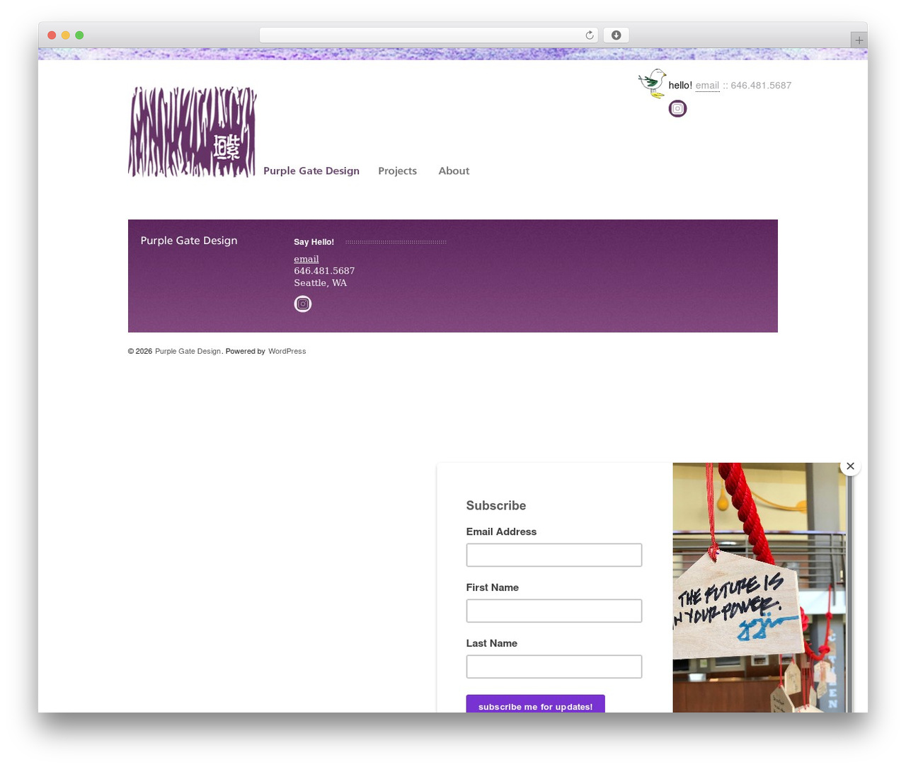 Scope WordPress page theme - purplegatedesign.com Scope WordPress page theme - purplegatedesign.com