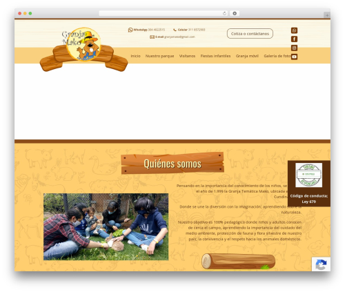 Theme WordPress WordPress Theme - granjamako.com