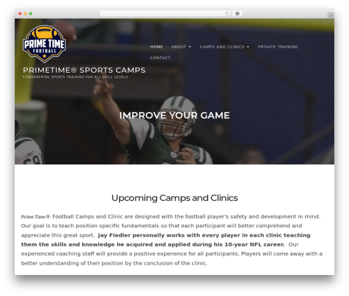 TheFour WordPress gaming theme - primetimecamps.com