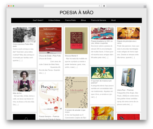 Theme WordPress pinpress - poesiaamao.com.br